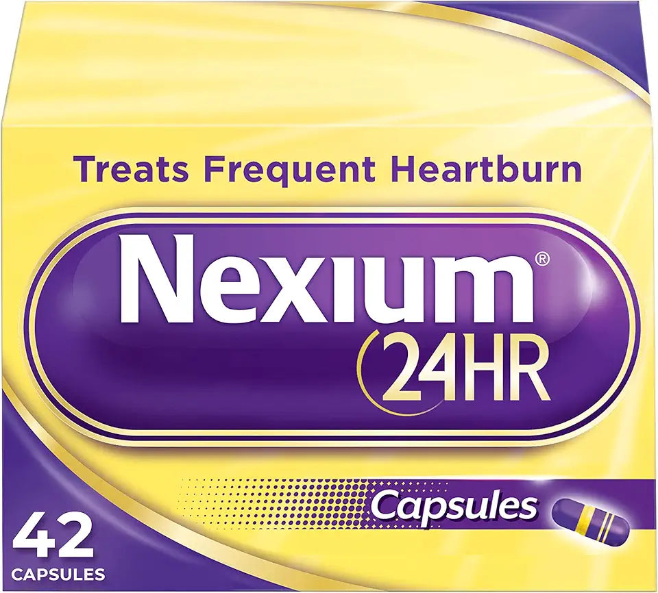 Acid Reducer Heartburn Relief Capsules 42 Count G930