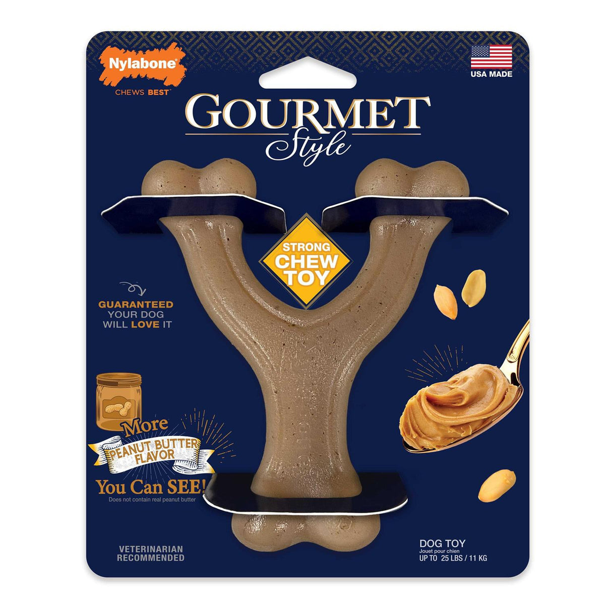 Peanut Butter Dog Chew Toy O389671