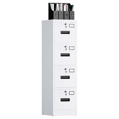 Black 3 Drawer Metal File Cabinet with Lock X61845
