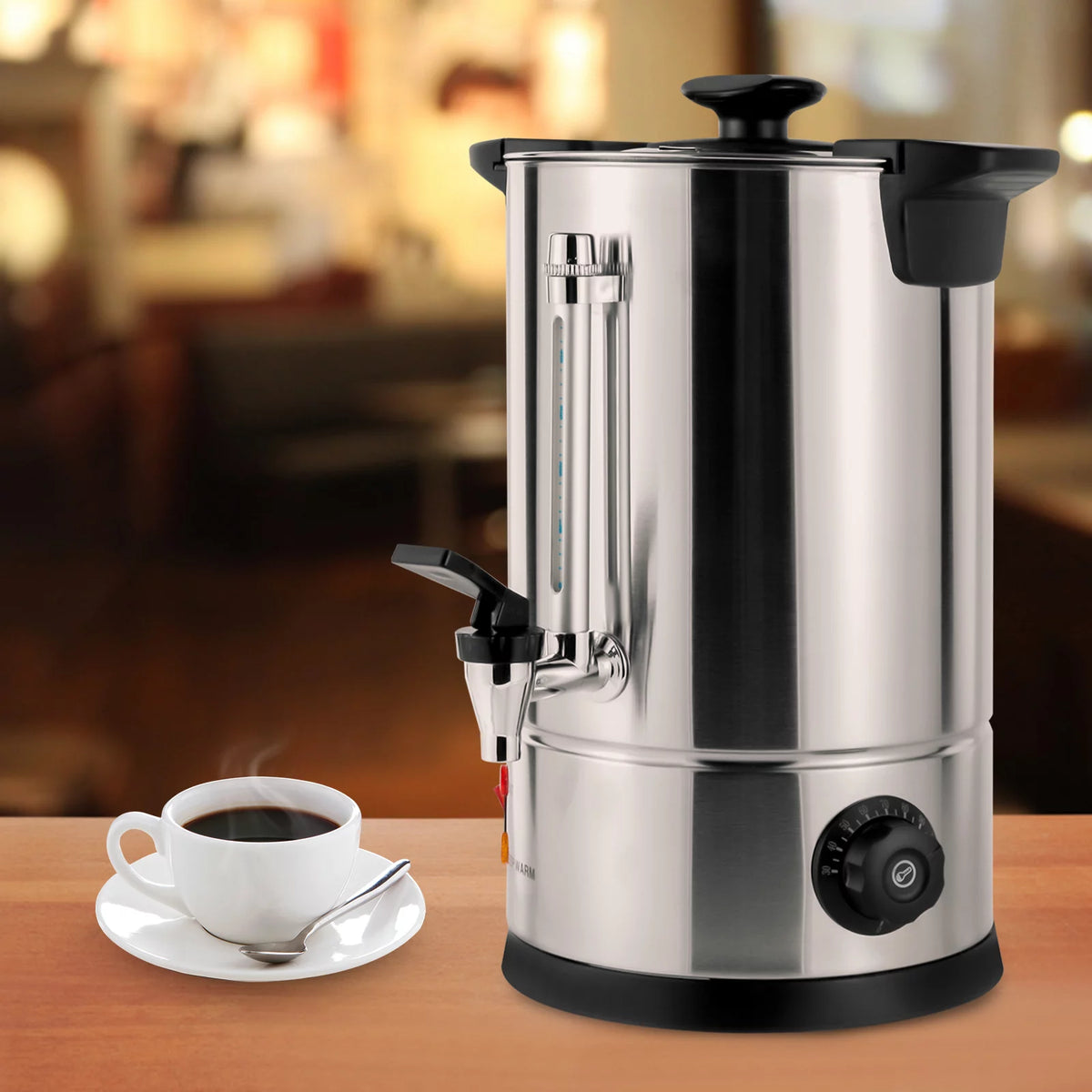 8L Stainless Steel Electric Coffee Urn P8745