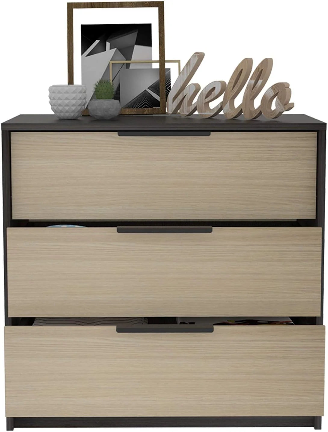 3 Door Dresser with 3 Wide Drawers Z475