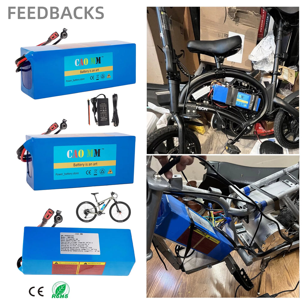 48V 8Ah Lithium Battery with Charger P4452