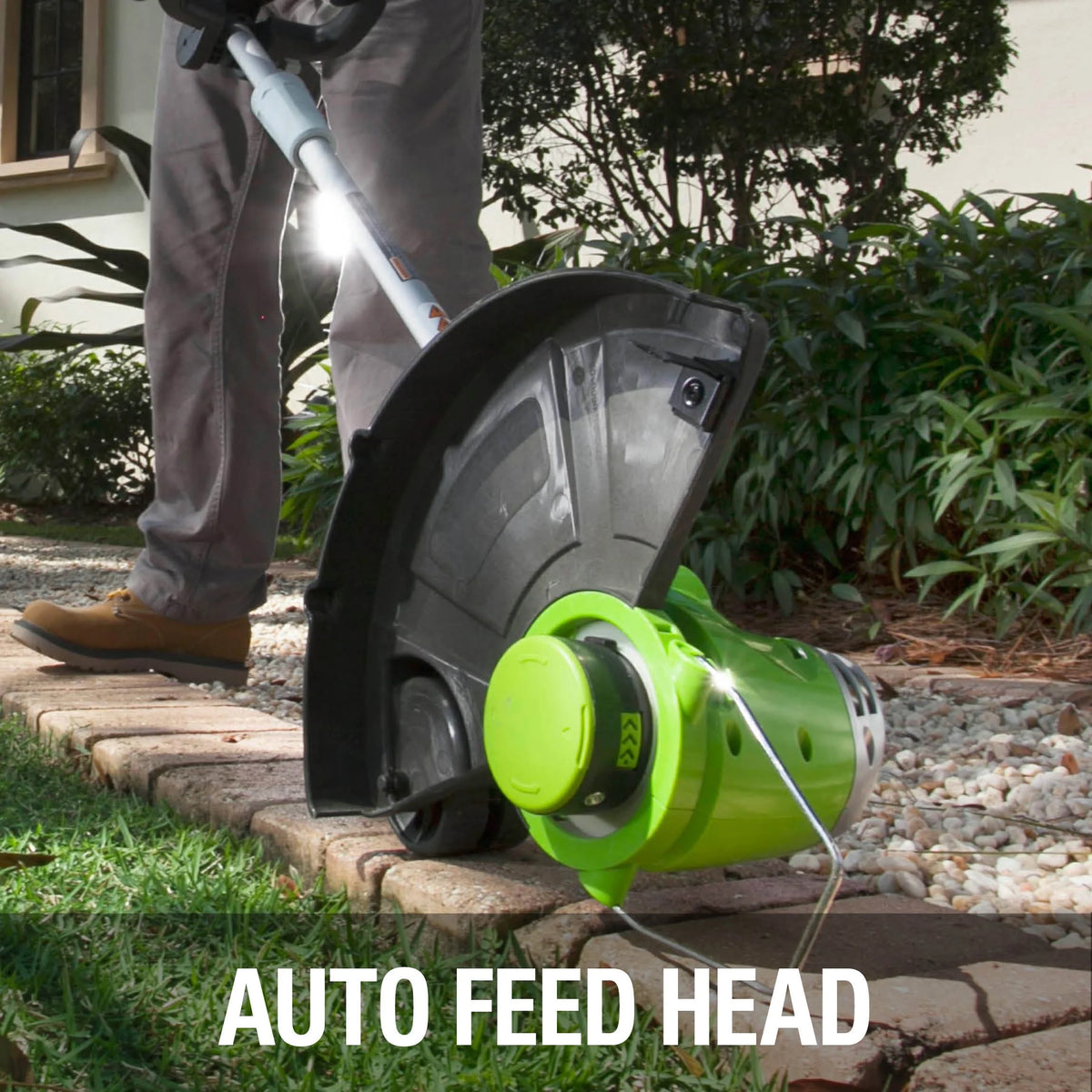 40V Cordless String Trimmer/Edger with Battery & Charger P977