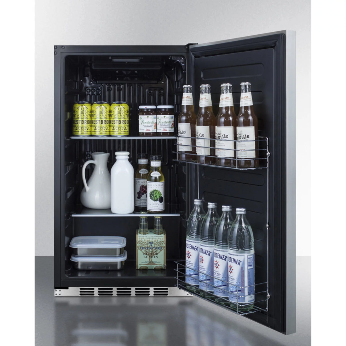 Stainless Steel Built-In Undercounter All-Refrigerator P333