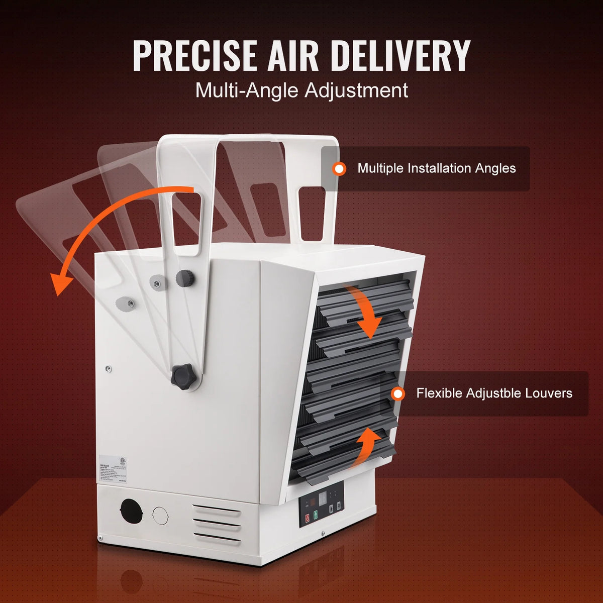 10000-Watt Electric Garage Heater with Remote B587