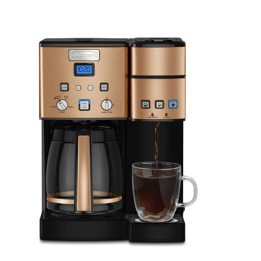 12 Cup Coffeemaker and Single-Serve Brewer J163