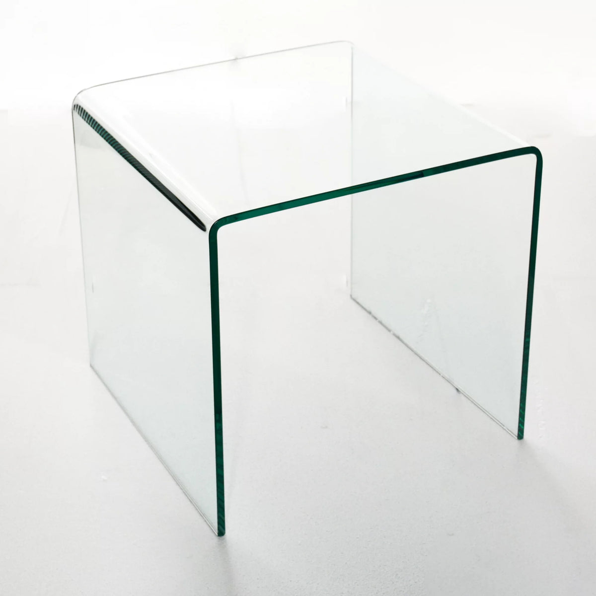 Clear Glass Side & End Table V3033
