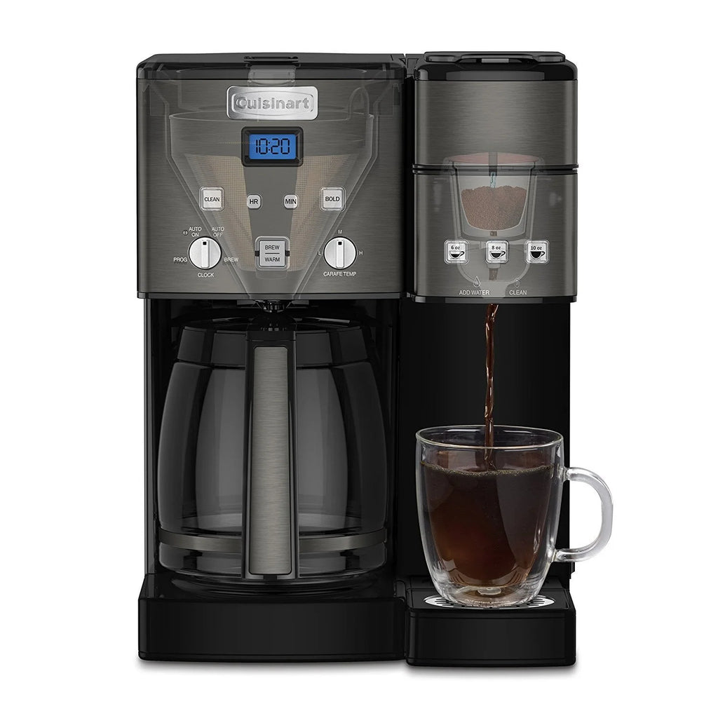 12 Cup Coffeemaker and Single-Serve Brewer J163